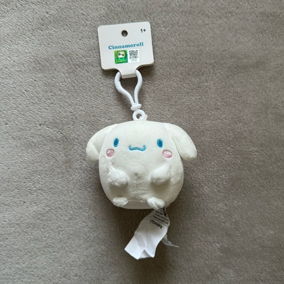 Miniso Sanrio Cinnamoroll Plush Keychain - Picture 1 of 7